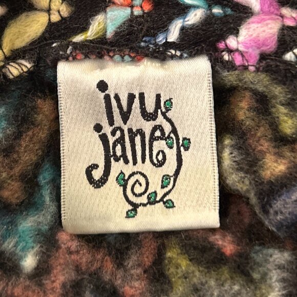 Ivy Jane SZS/M Multi Color Boxy Sweater Hand Knit Chunky Aesthetic Boho Festival - Picture 8 of 9